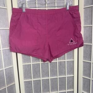 Vintage 80s 90s Le Coq Sportif RN 73349 Women’s Pink‎ Running Athletic Shorts Sm